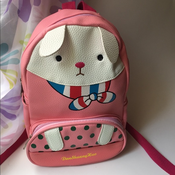 Pink girl small backpack - Picture 2 of 6